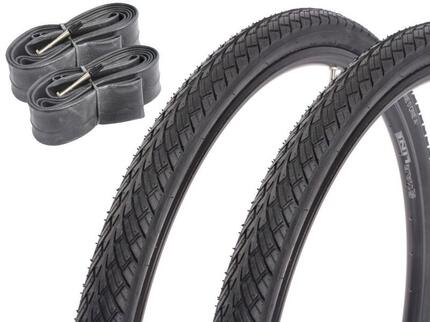 Fahrradreifen SET KUJO ONE 0 ONE A 28 Zoll / 700 x 1,75" / 45C + Schlauch FV