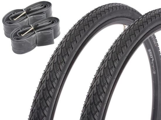 Fahrradreifen SET KUJO ONE 0 ONE A 28 Zoll / 700 x 1,75" / 45C + Schlauch FV