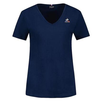 Le Coq Sportif Damen T-Shirt N°1 Victory Marineblau