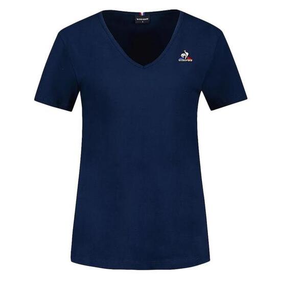 Le Coq Sportif Damen T-Shirt N°1 Victory Marineblau