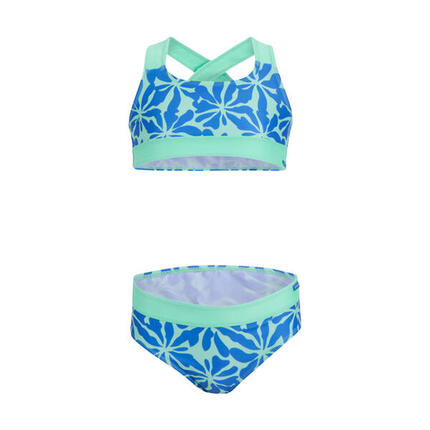 Ensemble De Maillot De Bain 2 Pièces Motif/style Floral DAKARIA Fille (Bleu Vif