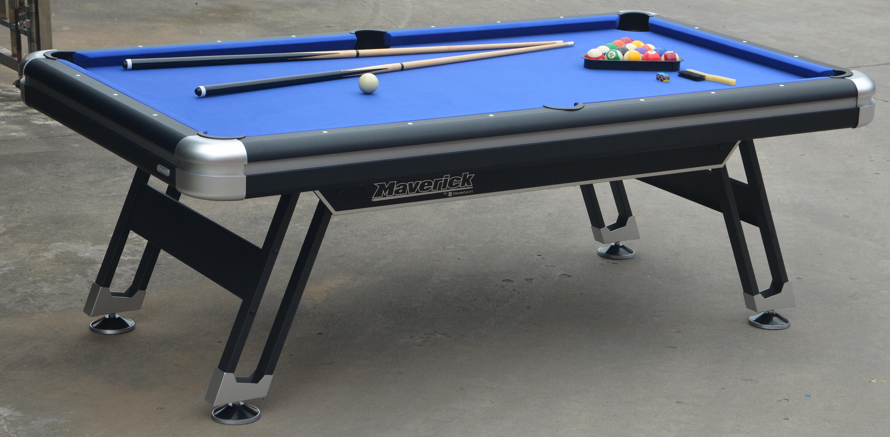 Billard Maverick Blue 2/3