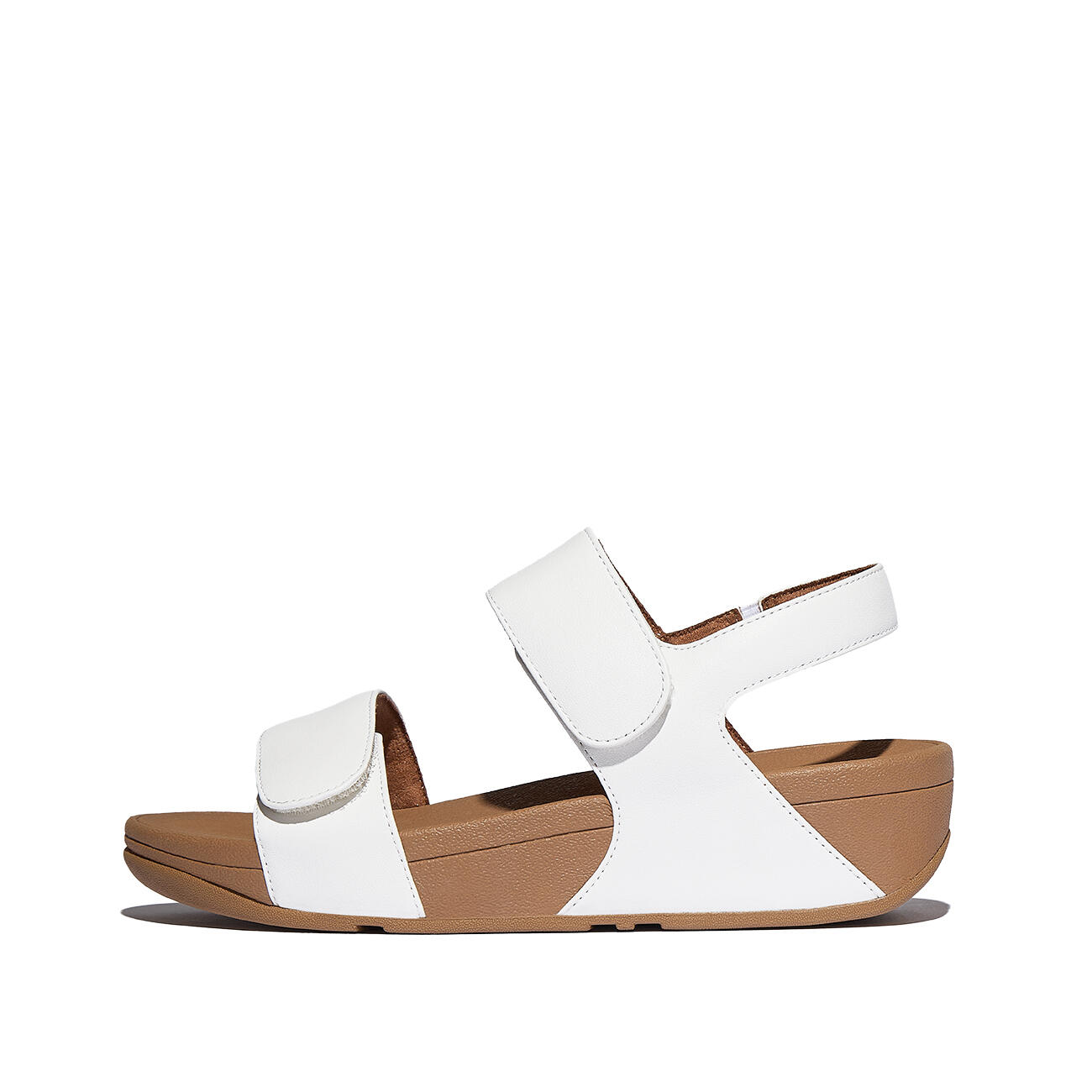 Sandales FitFlop LULU en cuir, avec bride arrière ajustable 3/7