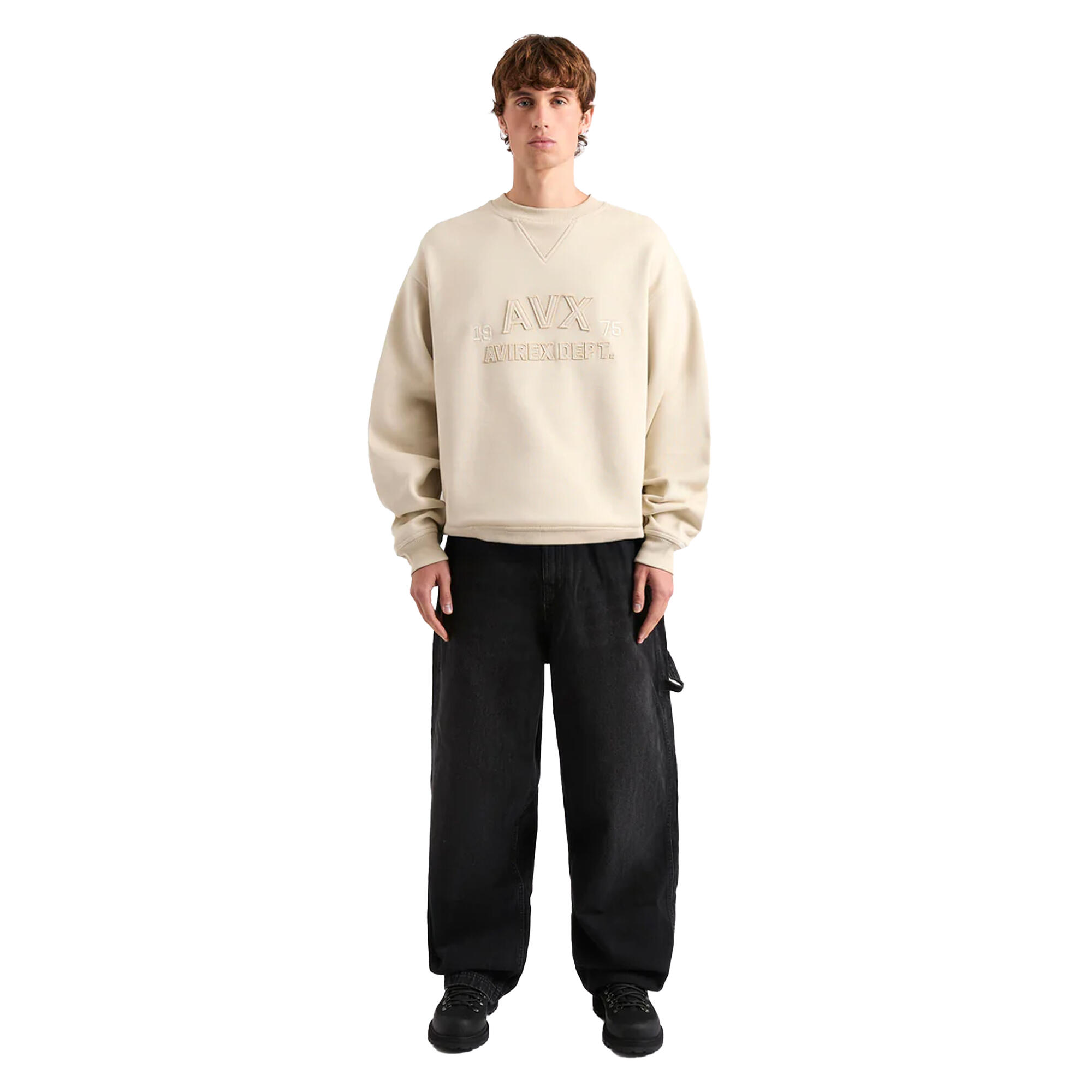 Sweat VASTA Homme (Marron Sable) 4/4