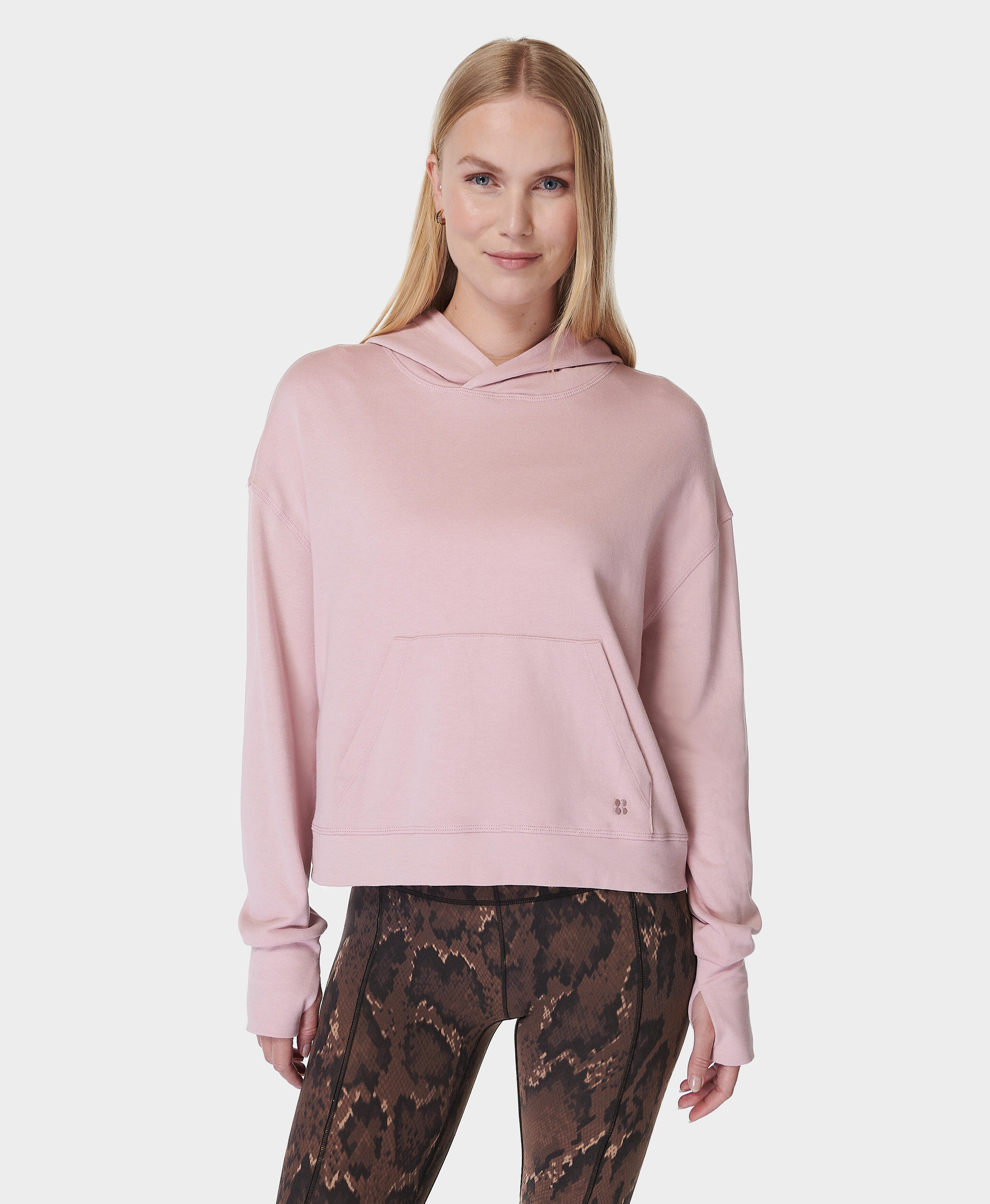 SWEATY BETTY After Class Hoody  PASTELROZE XL 3/7