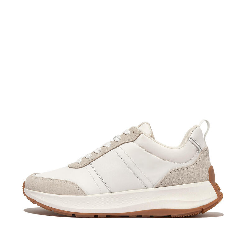 FITFLOP FitFlop F-Mode Flow Sneaker - Nylon & Suede Mix  URBAN WIT MIX 40