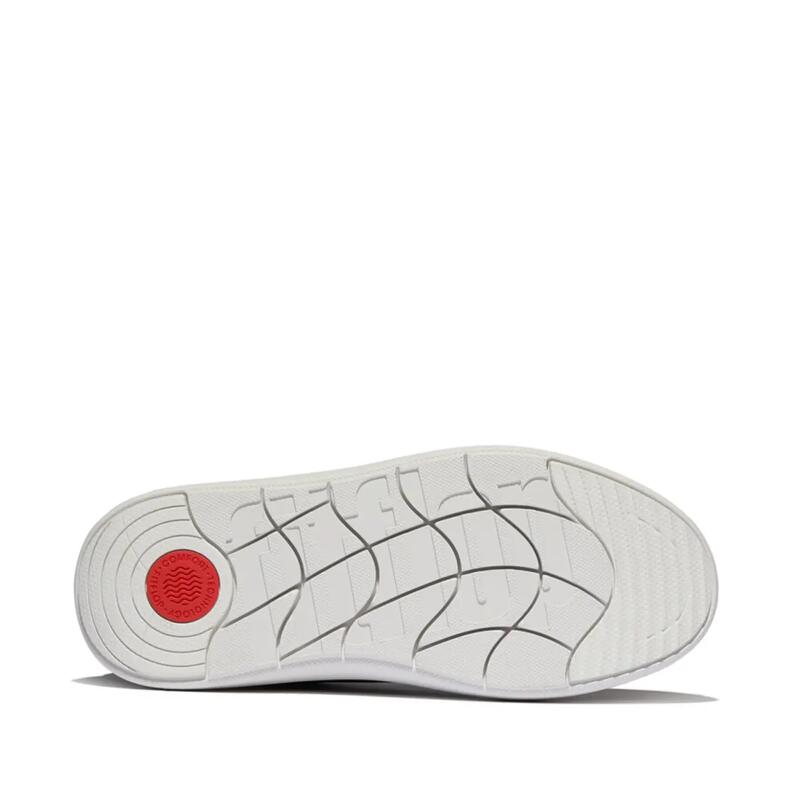 FITFLOP FitFlop Rtg Leather/Suede Sneakers  ZWART 37