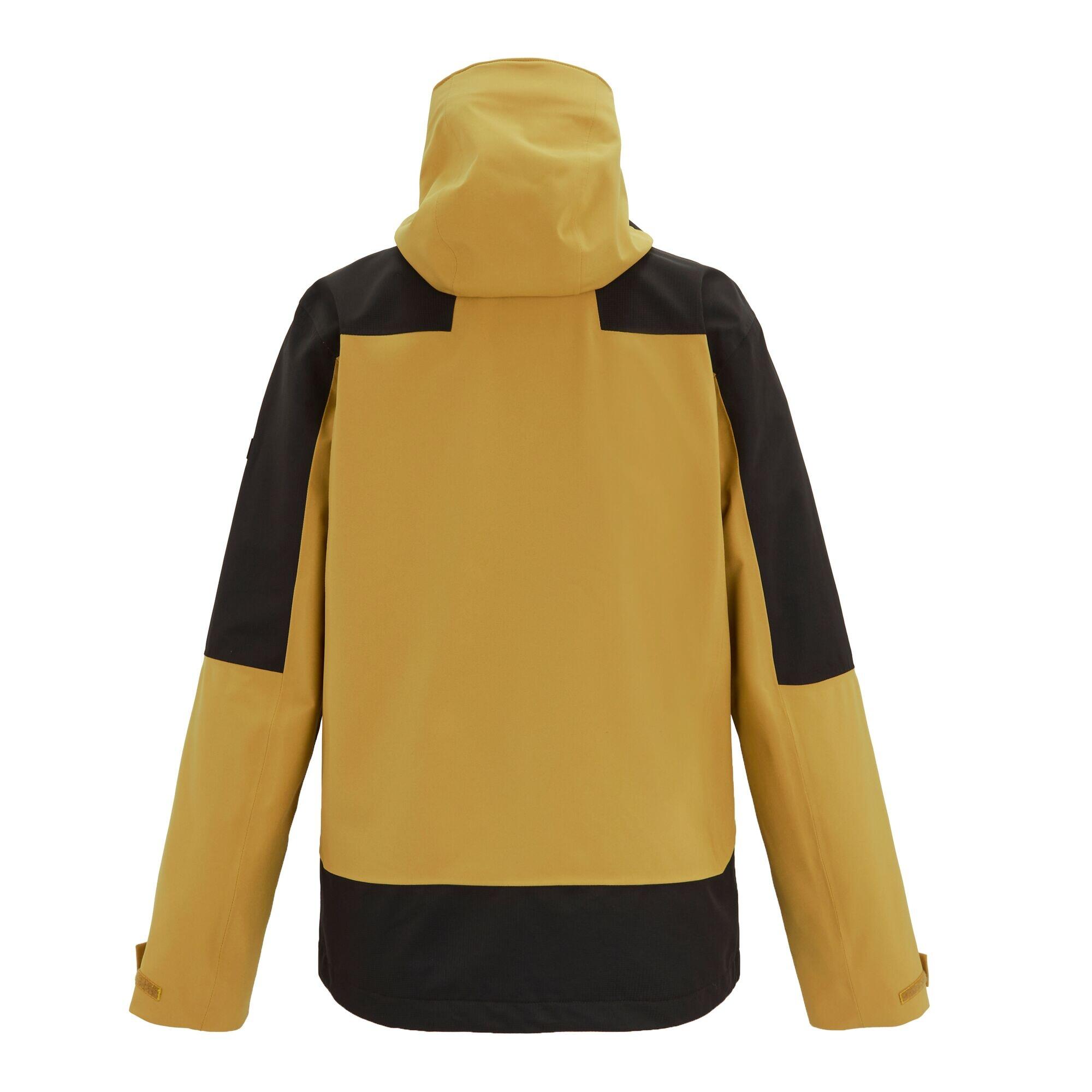 Veste Imperméable HIGHTON Homme (Marron Bois / Noir) 2/4