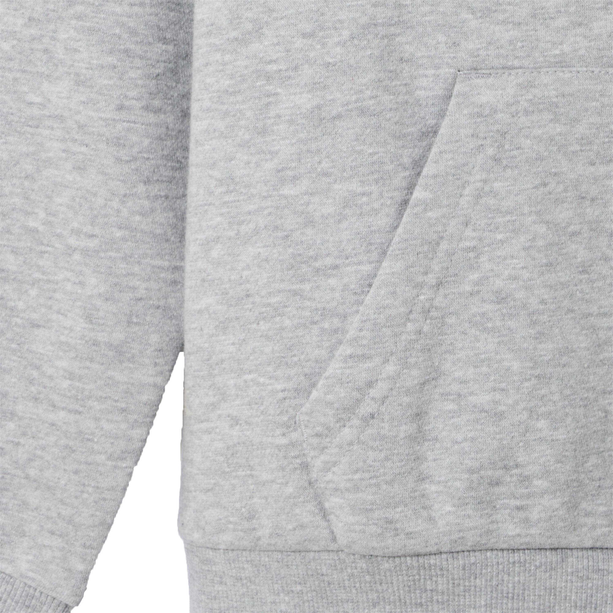 "Otternere 2" Kapuzenpullover für Jungen Hellgrau meliert 3/4