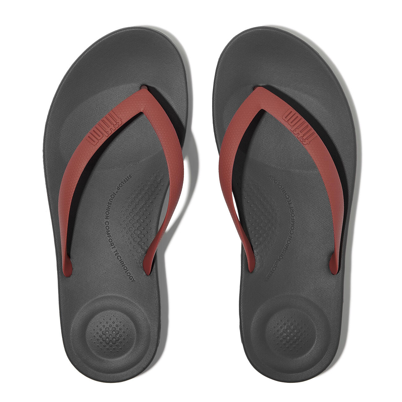 FITFLOP FitFlop IQUSHION ERGONOMIC FLIP-FLOPS  BAKSTEENROOD 46 5/7