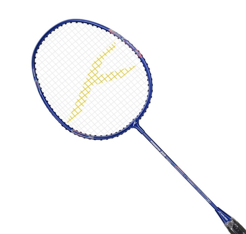 Badmintonschläger (2er-Pack) – Powertek 200 für Anfänger Marineblau 4/7