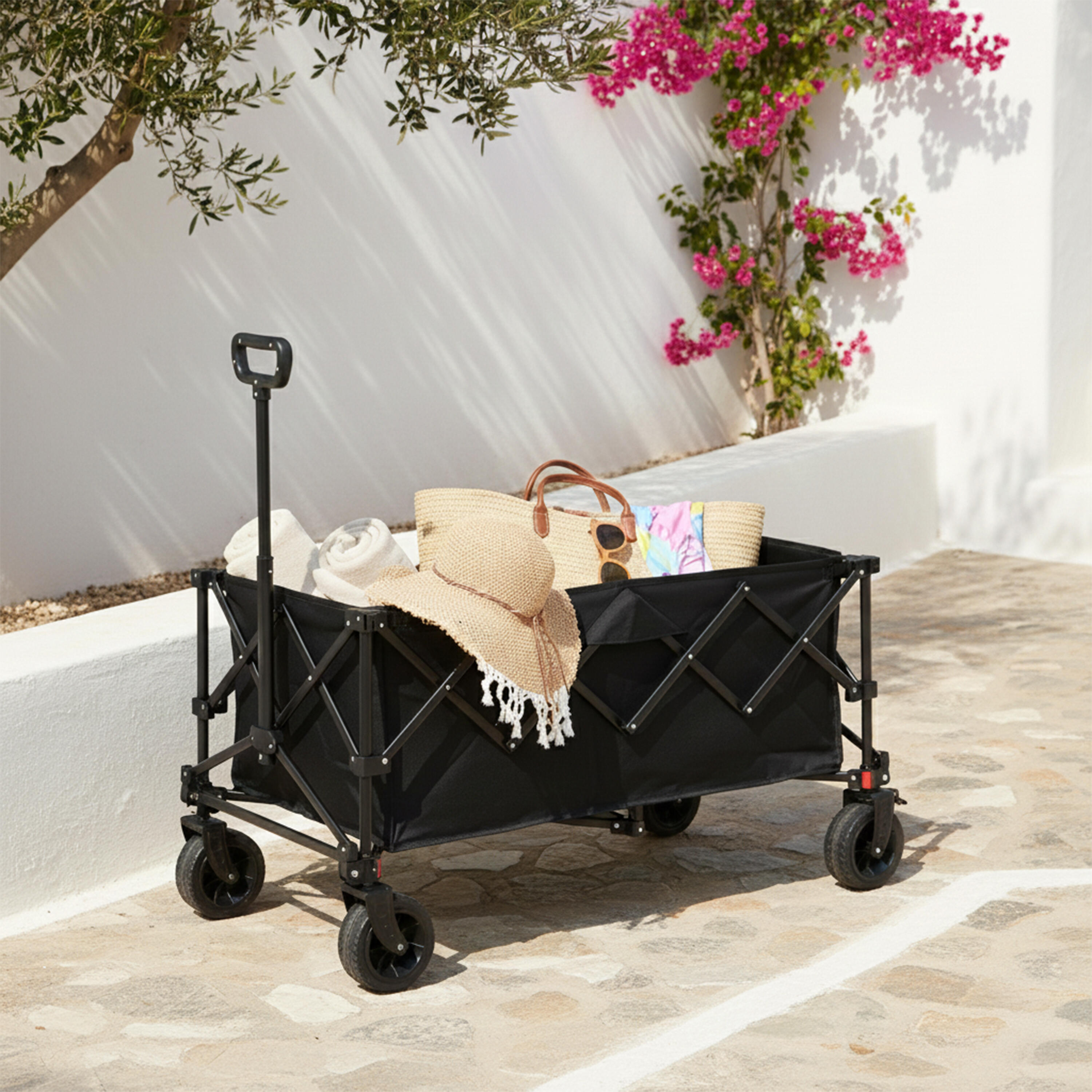 Carro de playa - AXI SB141 - Plegable - Negro | Capacidad: 180 l 3/7