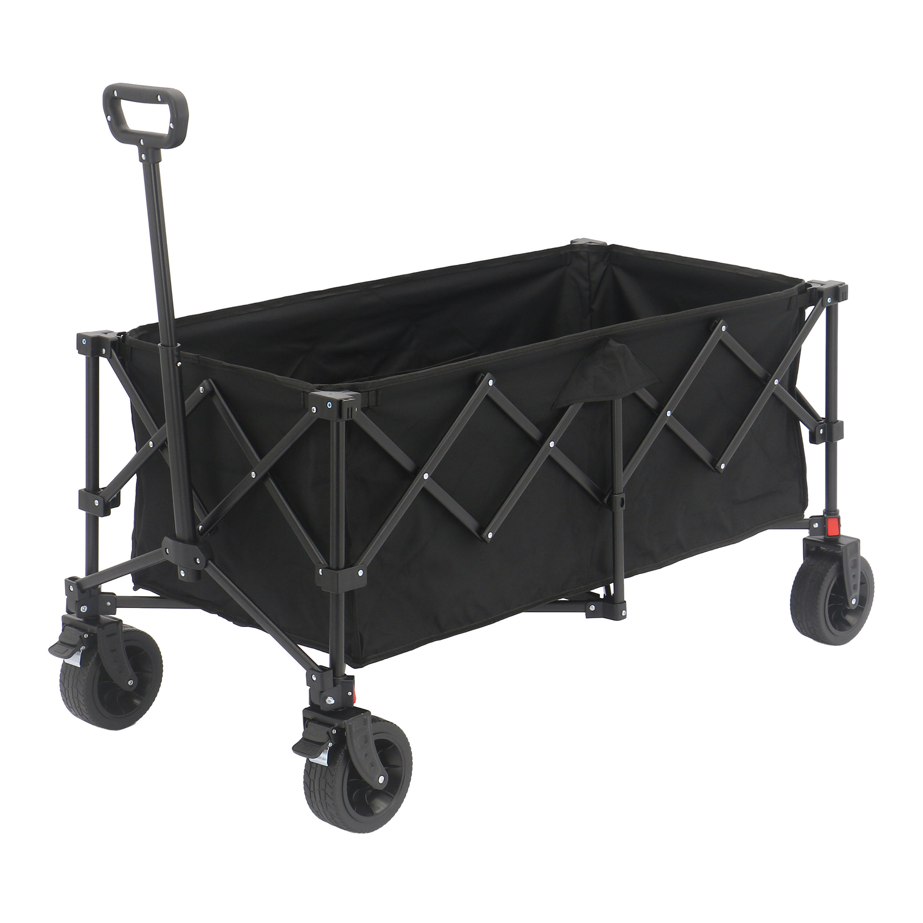 Wozek plazowy – AXI SB131 – skladany – czarny | Pojemnosc: 100 l