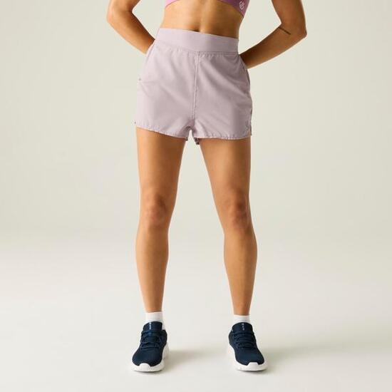 Short OFF TRAIL Femme (Mauve / Rose Pâle)