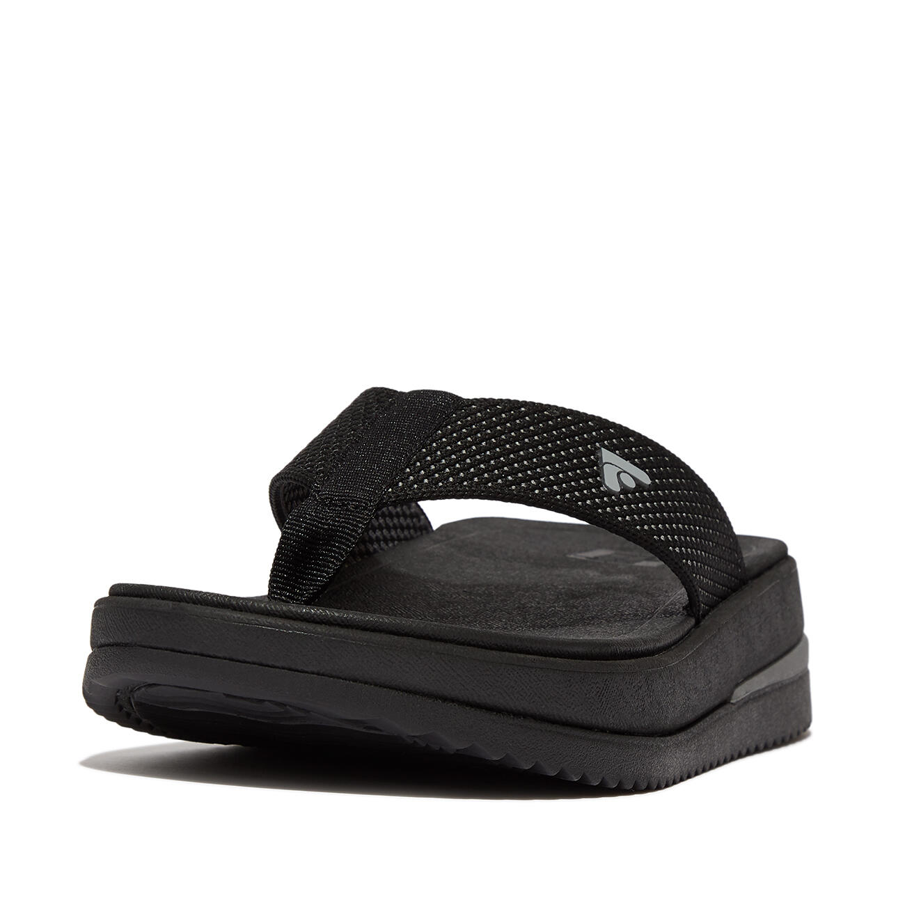 FITFLOP FitFlop Surff Two-Tone Webbing Toe-Post Sandals  ZWART 40 6/7