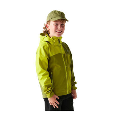 Giacca Impermeabile Bambini Dare 2B Explore III Cipresso Dorato