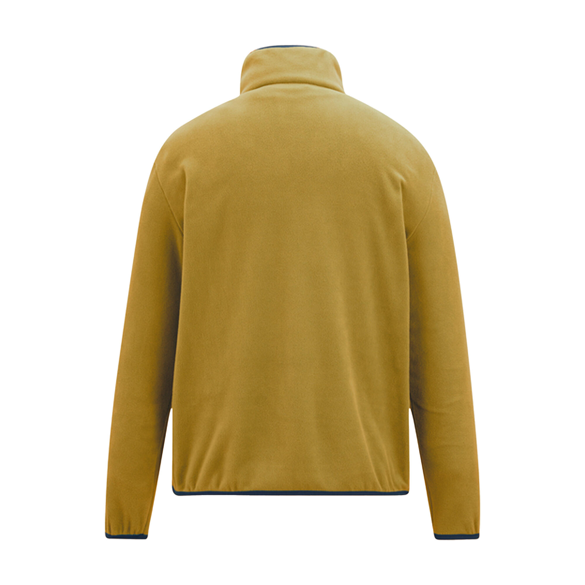 Haut Polaire FRANKIE Homme (Marron Bois / Bleu Marine) 2/5