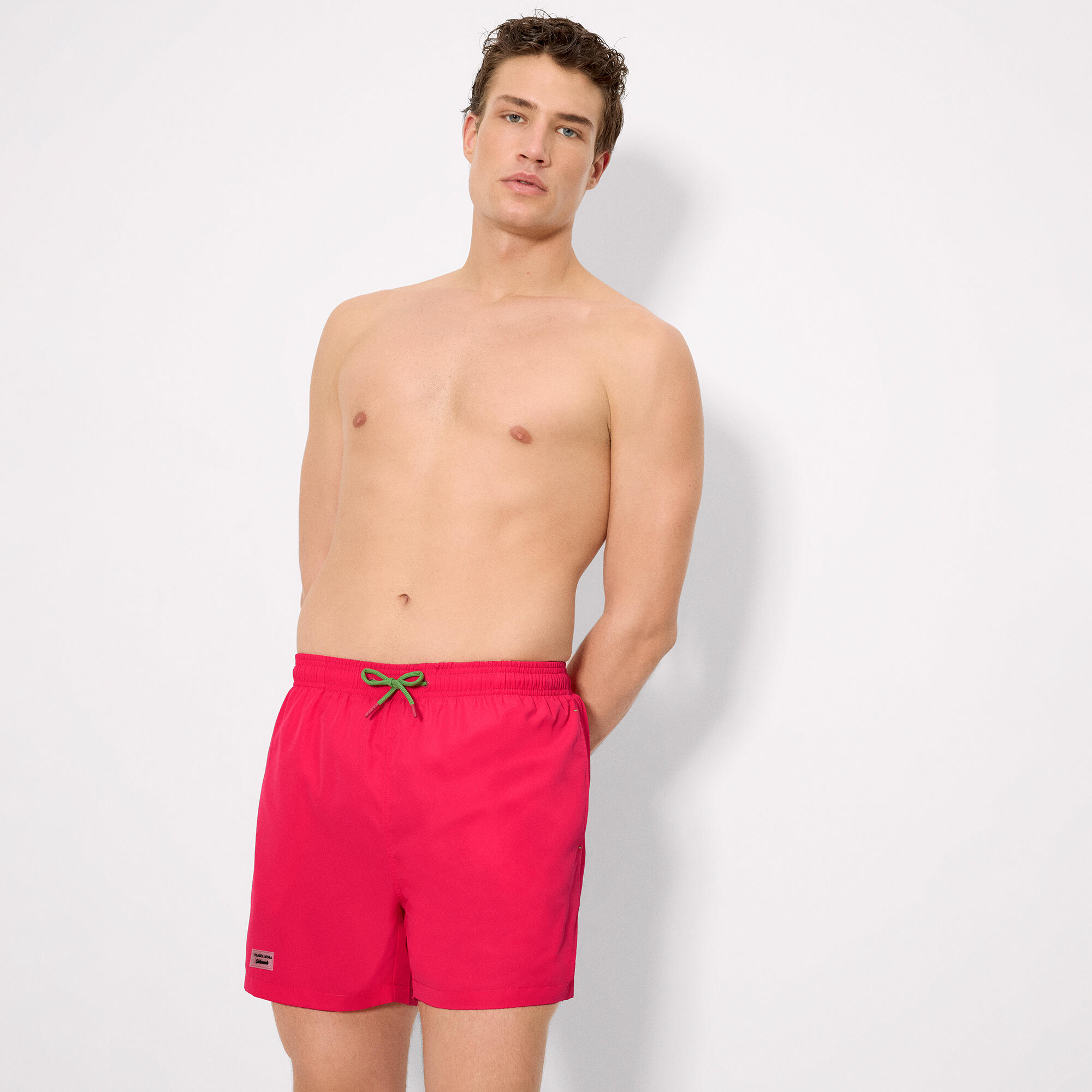 Bañador medio básico fucsia Sockarrats 3/5