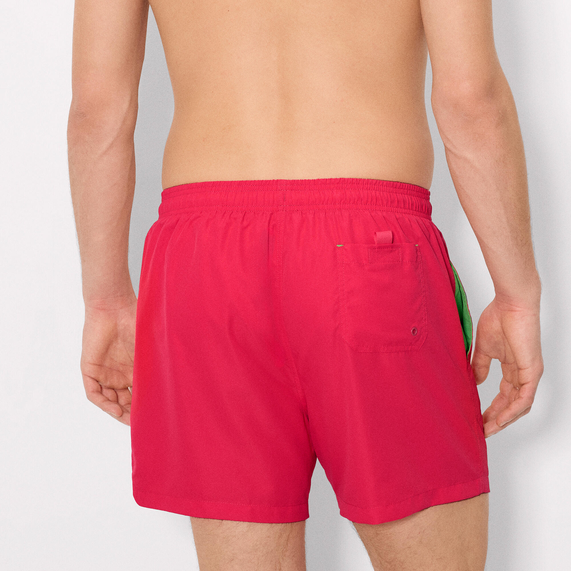 Bañador medio básico fucsia Sockarrats 2/5