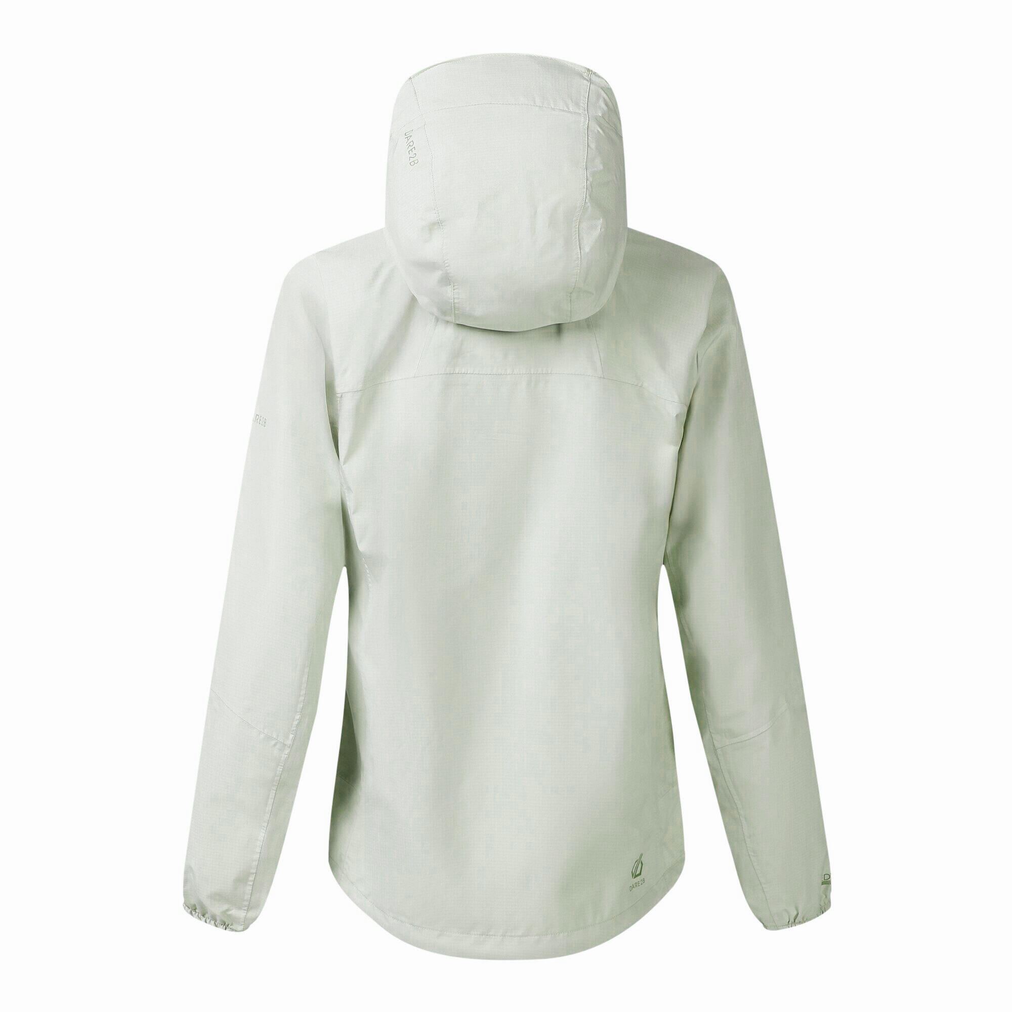 Womens/Ladies Breathe Easy Waterproof Jacket (Almond Milk) 2/5