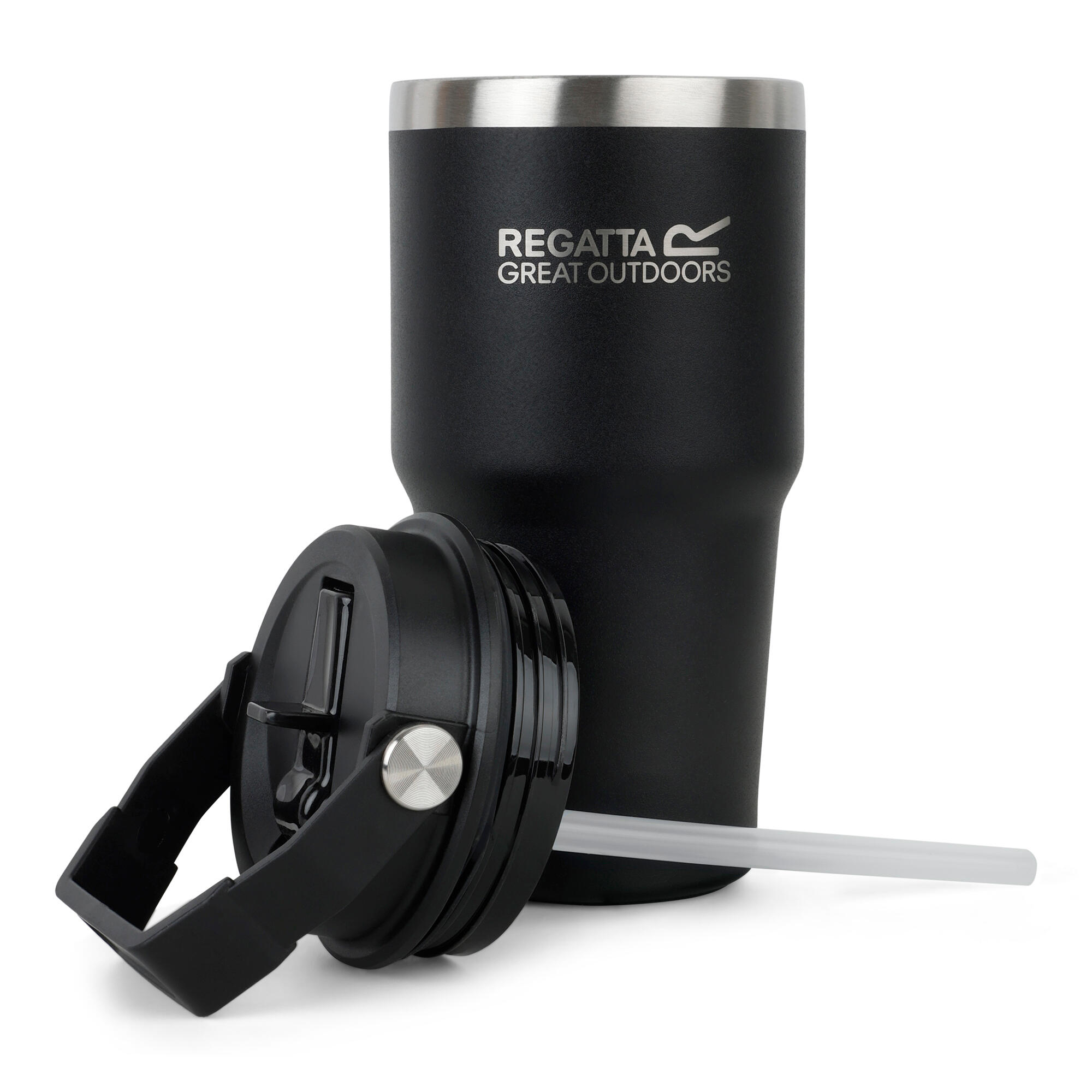 Thermulate Geïsoleerde Tumbler 600 ml (Zwart) 3/5