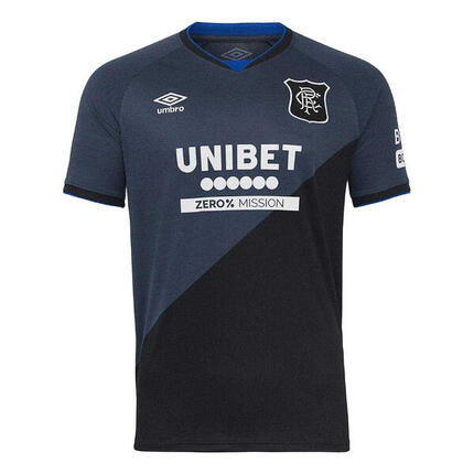 Maillot Third Manches Courtes Motif/style Rangers FC 25/26 Homme (Indigo / Noir)