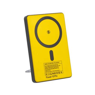 Wakawaka power pro - draadloze powerbank 10.000 mah - grijs