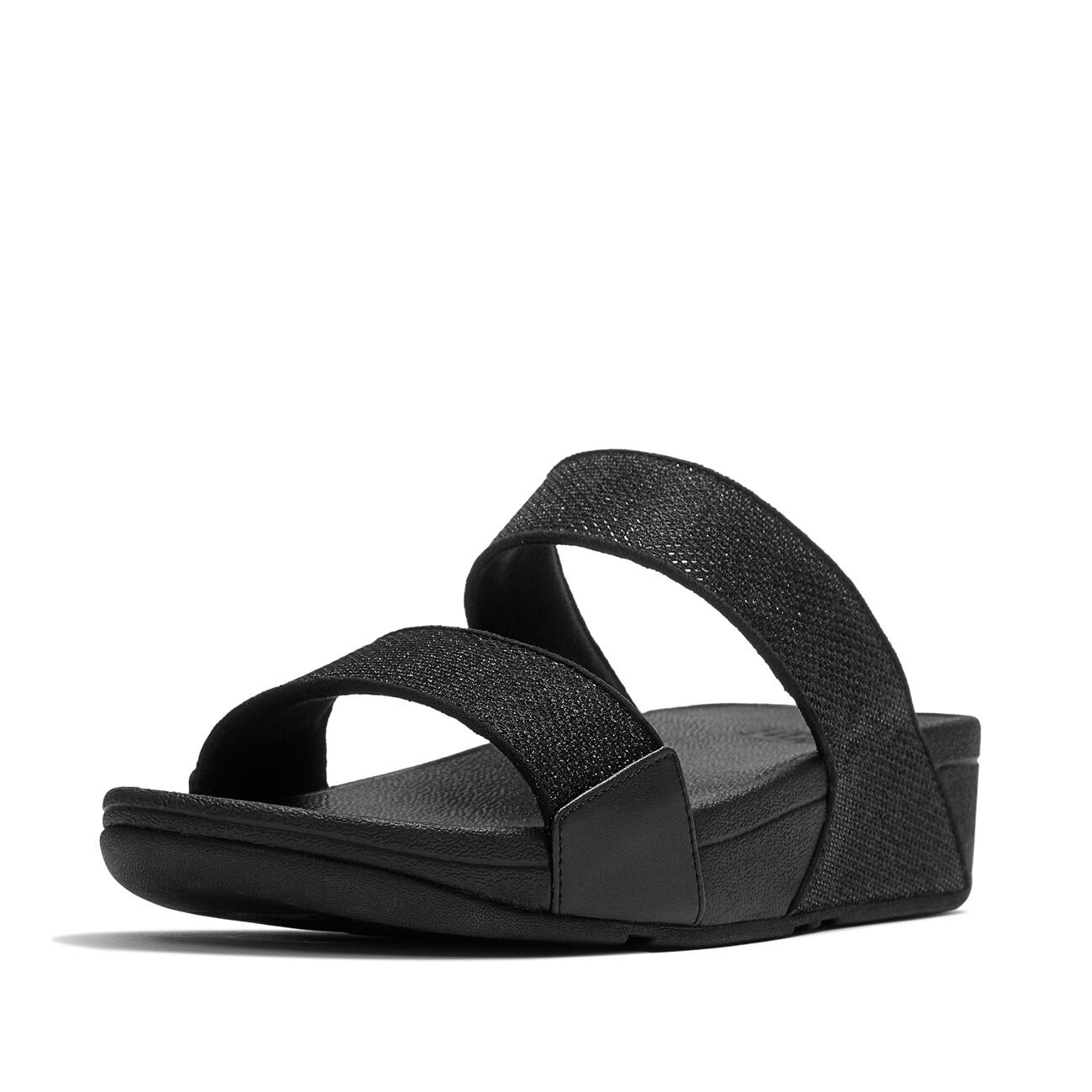 FITFLOP FitFlop Lulu Shimmerglitz Slides  ZWART 42 3/7