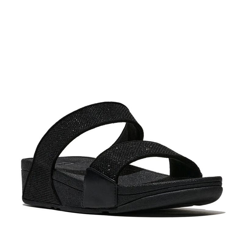 FITFLOP FitFlop Lulu Shimmerglitz Slides  ZWART 42