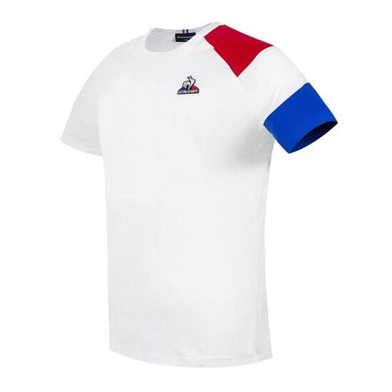 Camiseta Blanca Niño Le Coq Sportif Bat N°2