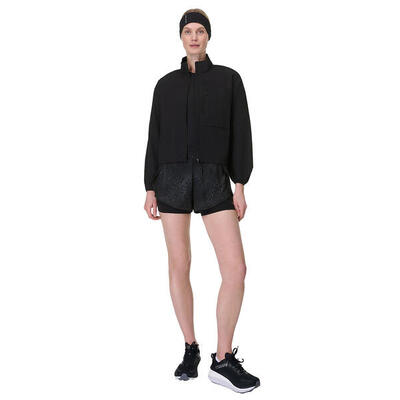 Sweaty betty get set 2-in-1 multi train shorts zwarte pioenroosprint m