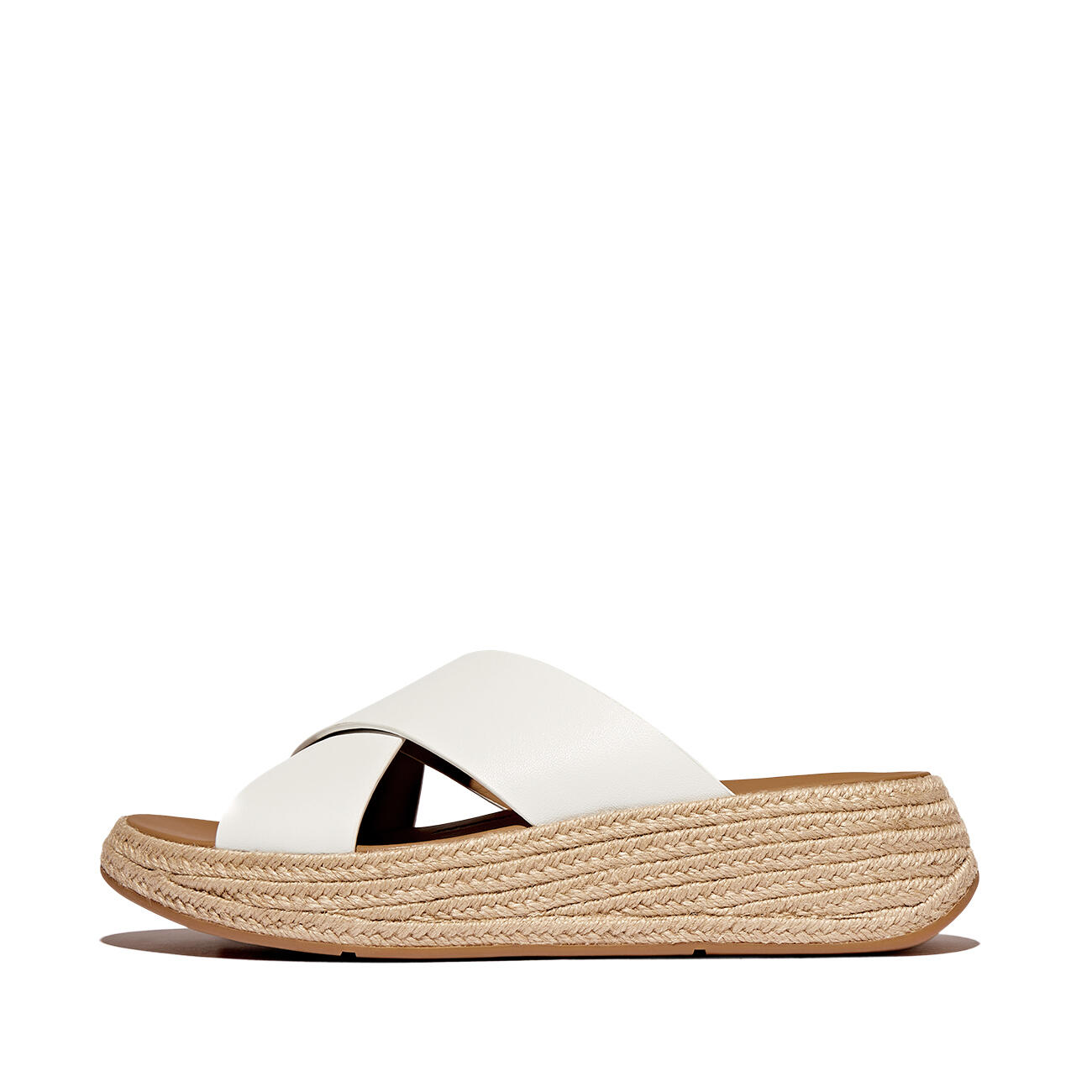 Glissières croisées FitFlop F-Mode espadrille plateforme 3/7