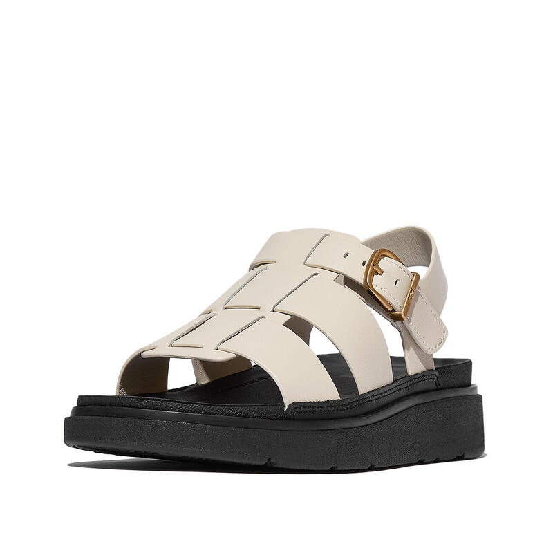 FITFLOP FitFlop Gen-FF Leather Fisherman Sandals  BEIGE PARIJS 38