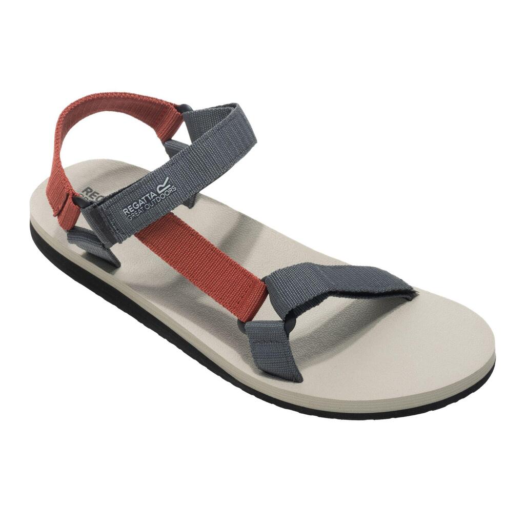 GREY / RED