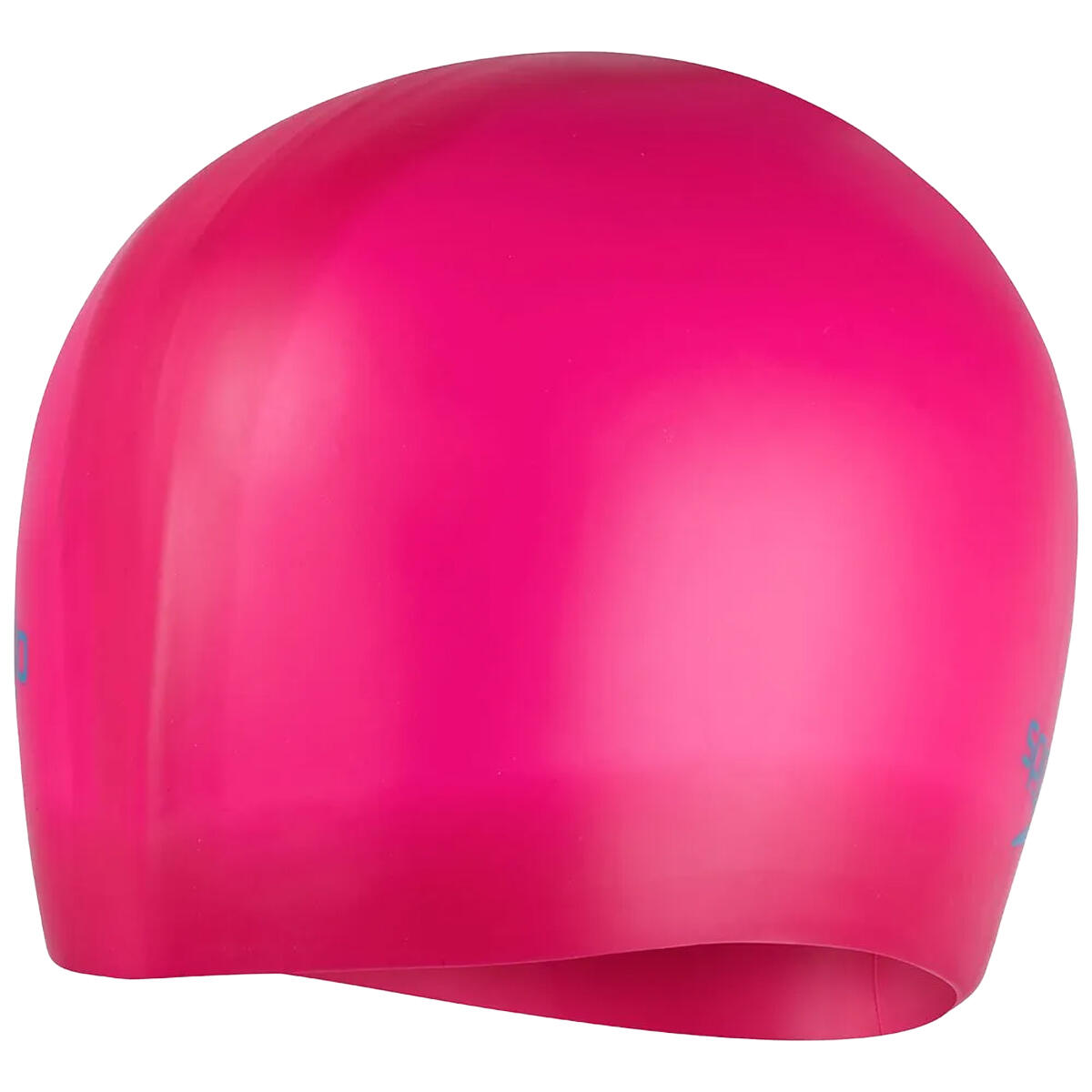 Bonnet De Bain Pour Cheveux Longs Enfant (Rose Bégonia / Lapis Lazuli) 2/2