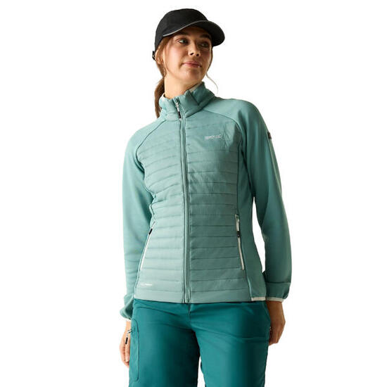 Dames Clumber Hybride Jas (Ivy Mos)