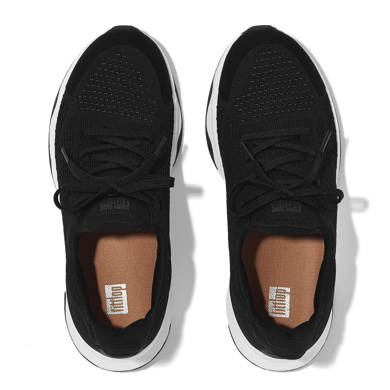 FITFLOP FitFlop Vitamin ffx Knit Sports Sneakers  ZWART MIX 36 5/7