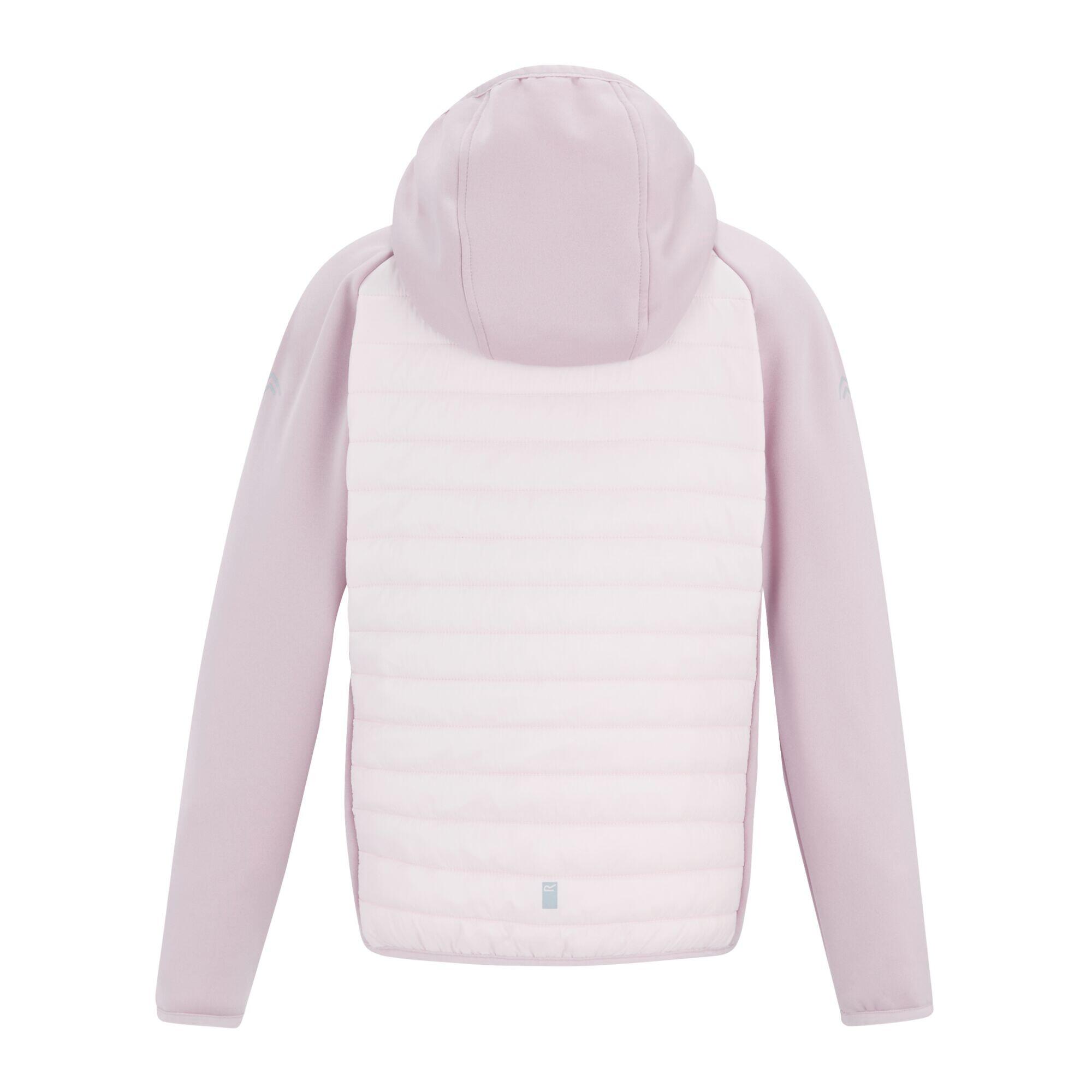 Casaco acolchoado híbrido Andreson para crianças/jovens (Lilás em pó/Pink Haze) 2/5