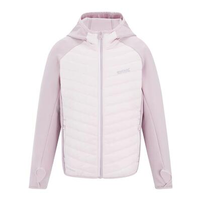 Andreson hybride gewatteerd jasje voor kinderen/kinderen (poederlila/roze waas)