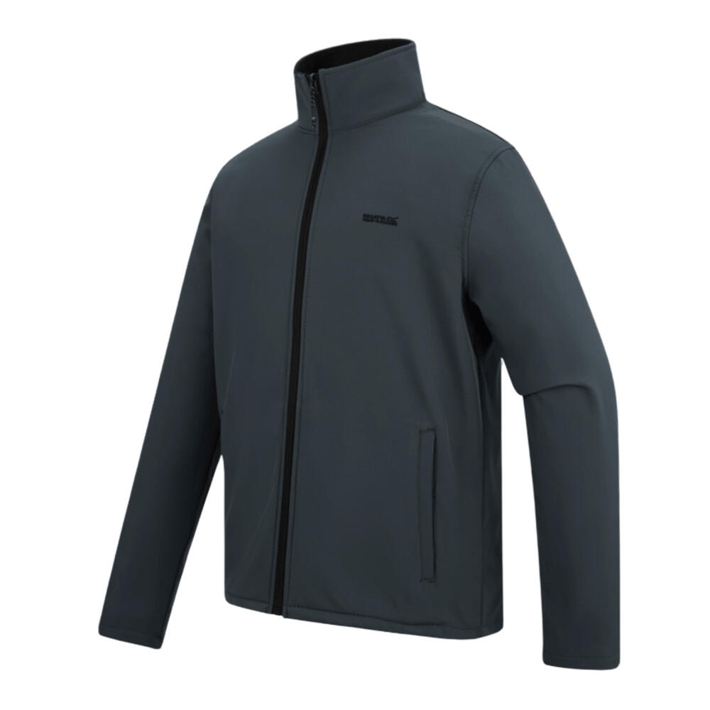 Chaqueta Softshell Cera V para Hombre Tormenta Oscura 3/4
