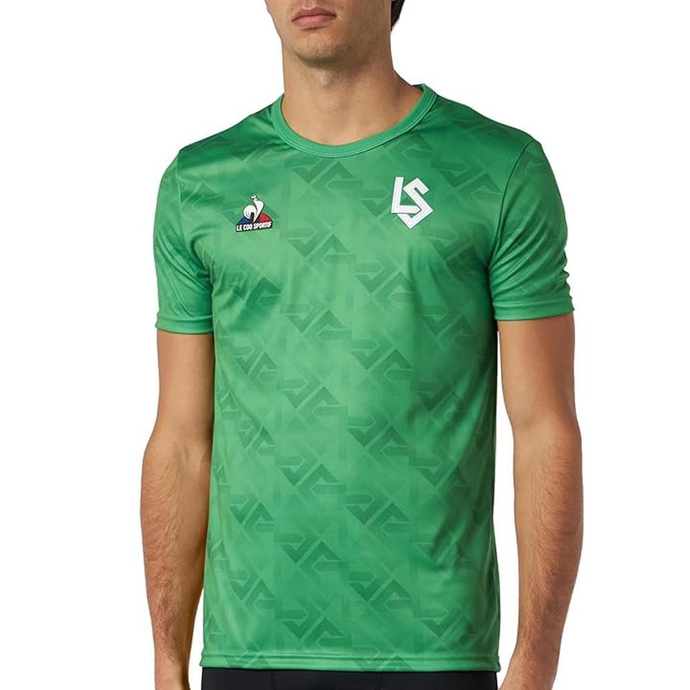 Le Coq Sportif Lausanne Men's Green Rugby Shirt