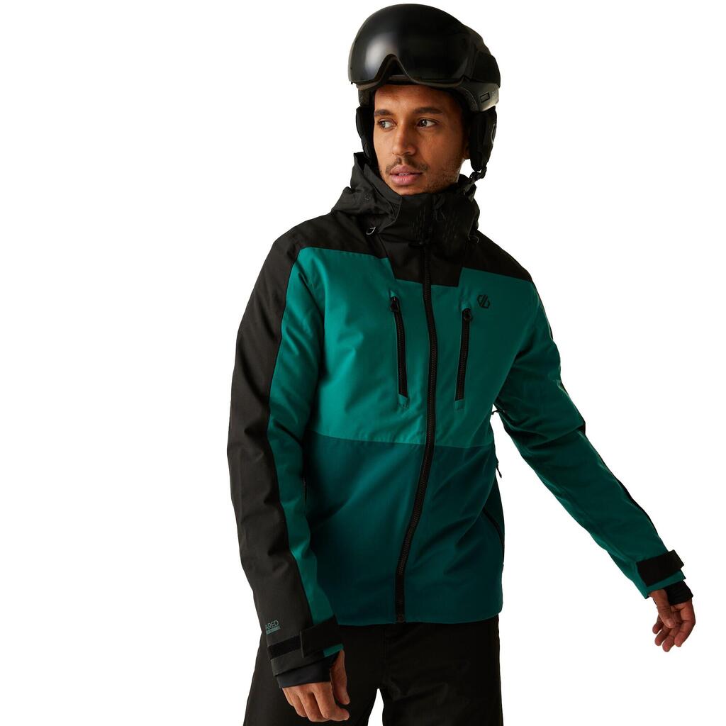 Mens Baseplate III Ski Jacket (Dark Sea/Black)
