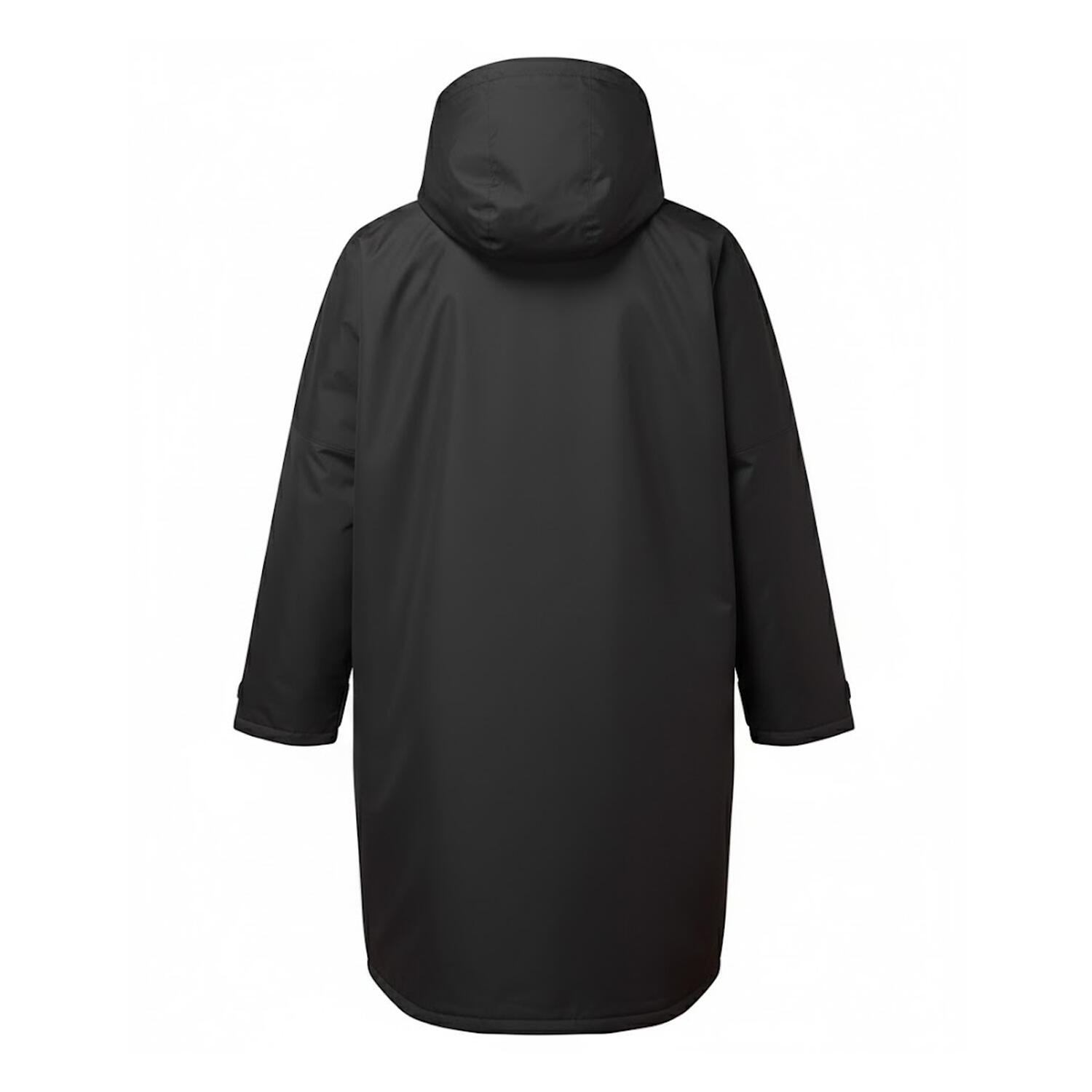 Peignoir À Langer Imperméable Adulte (Charbon / Rose Vif) 2/2