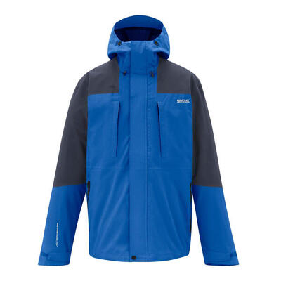 Heren freesdale waterdichte jas (olympisch blauw/nachthemel)