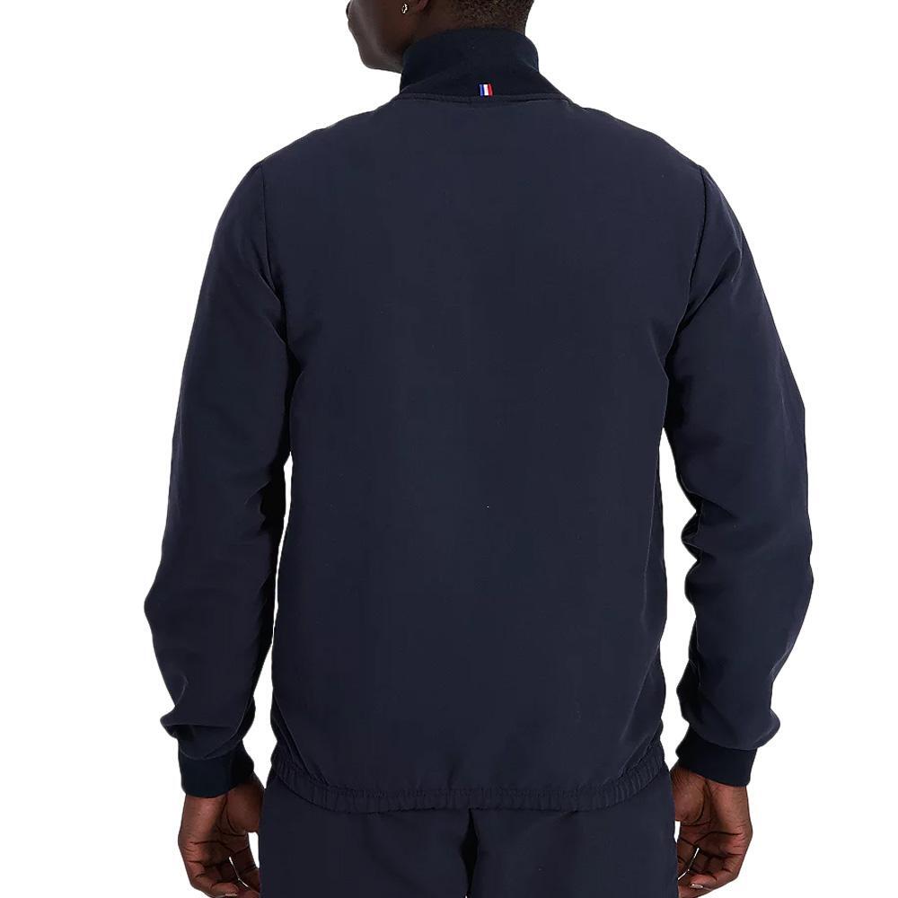 Le Coq Sportif Herren-Sweatjacke Marine/Grün 2/3