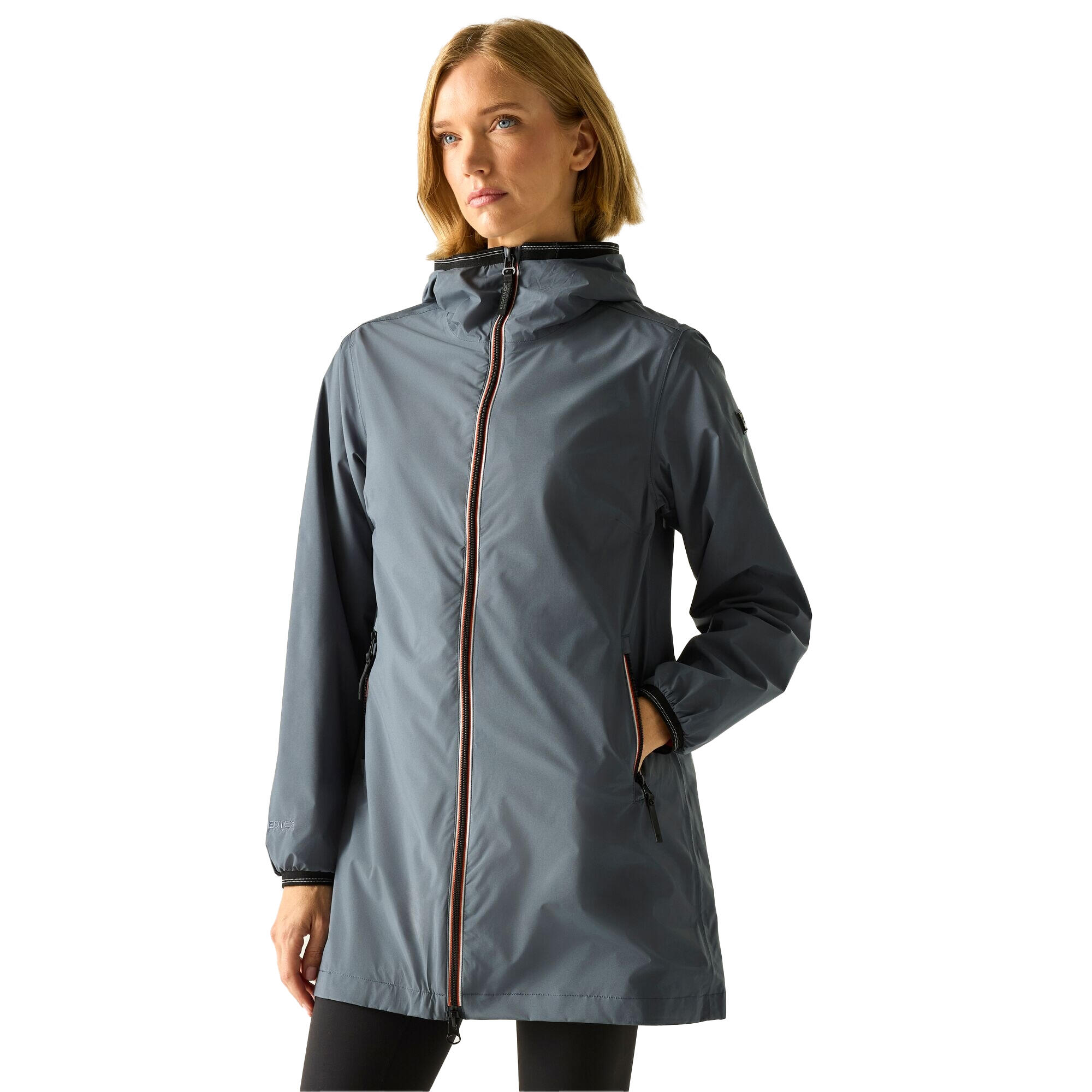Veste Imperméable LENIKA Femme (Orage Foncé) 4/5