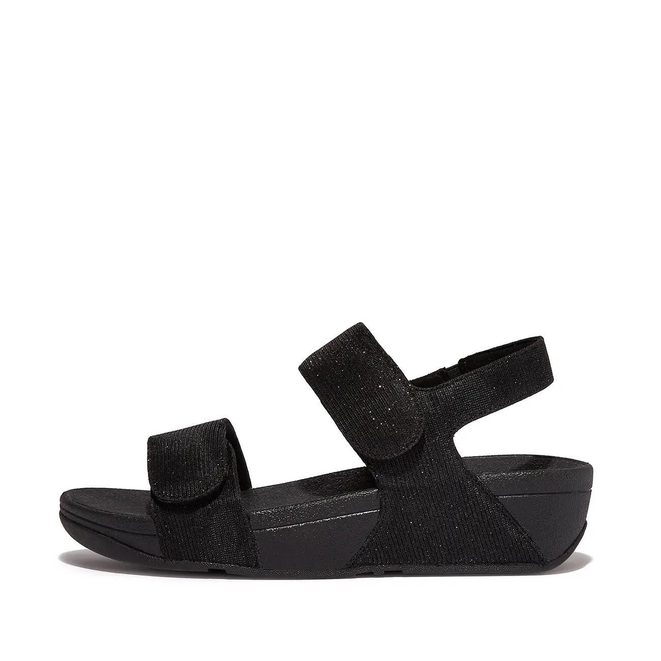 Sandales FitFlop Lulu Shimmerlux réglables arrière 3/7
