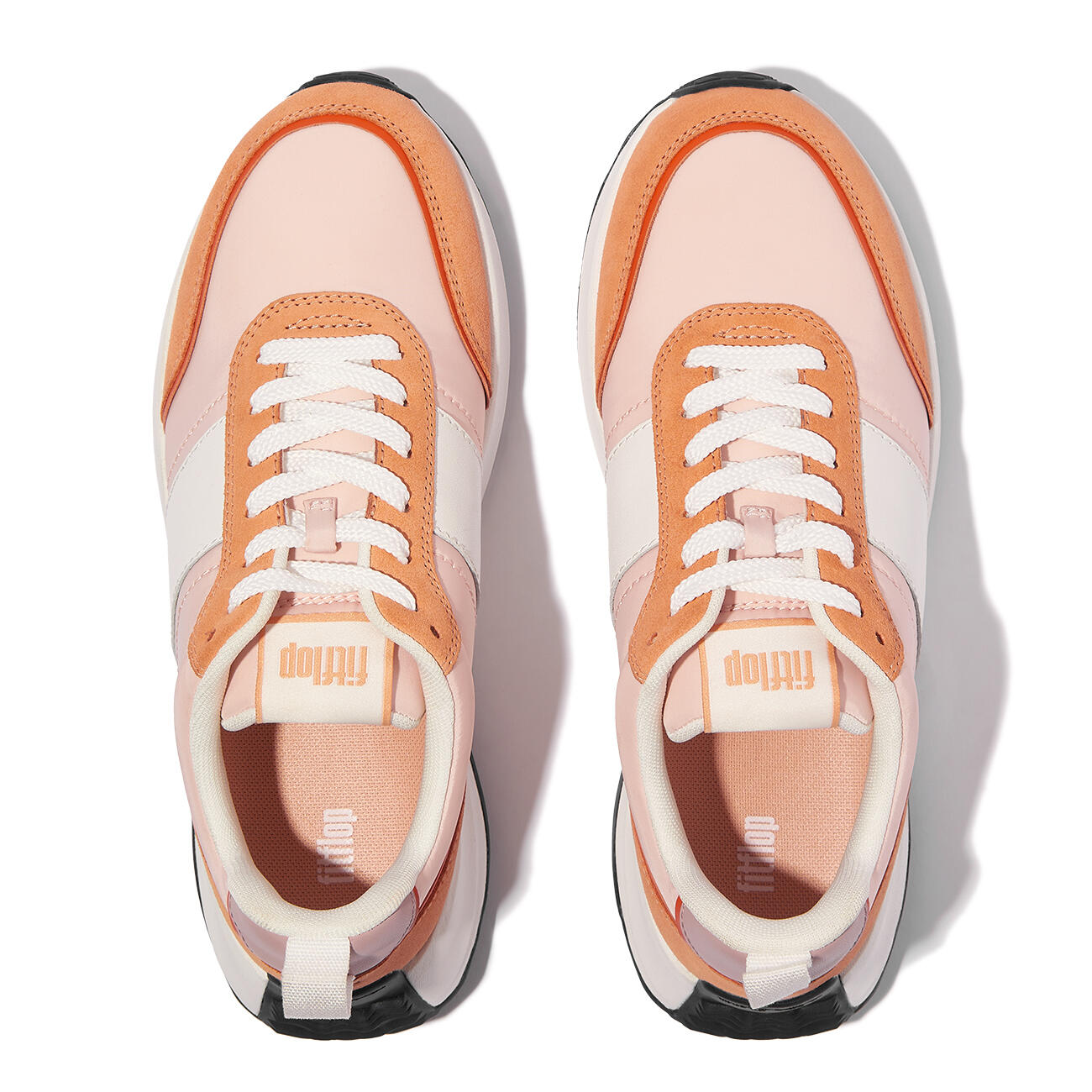 Baskets FitFlop F-Mode Flow en nylon et suède 5/7