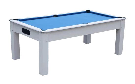 Table de billard blanche 3 en 1