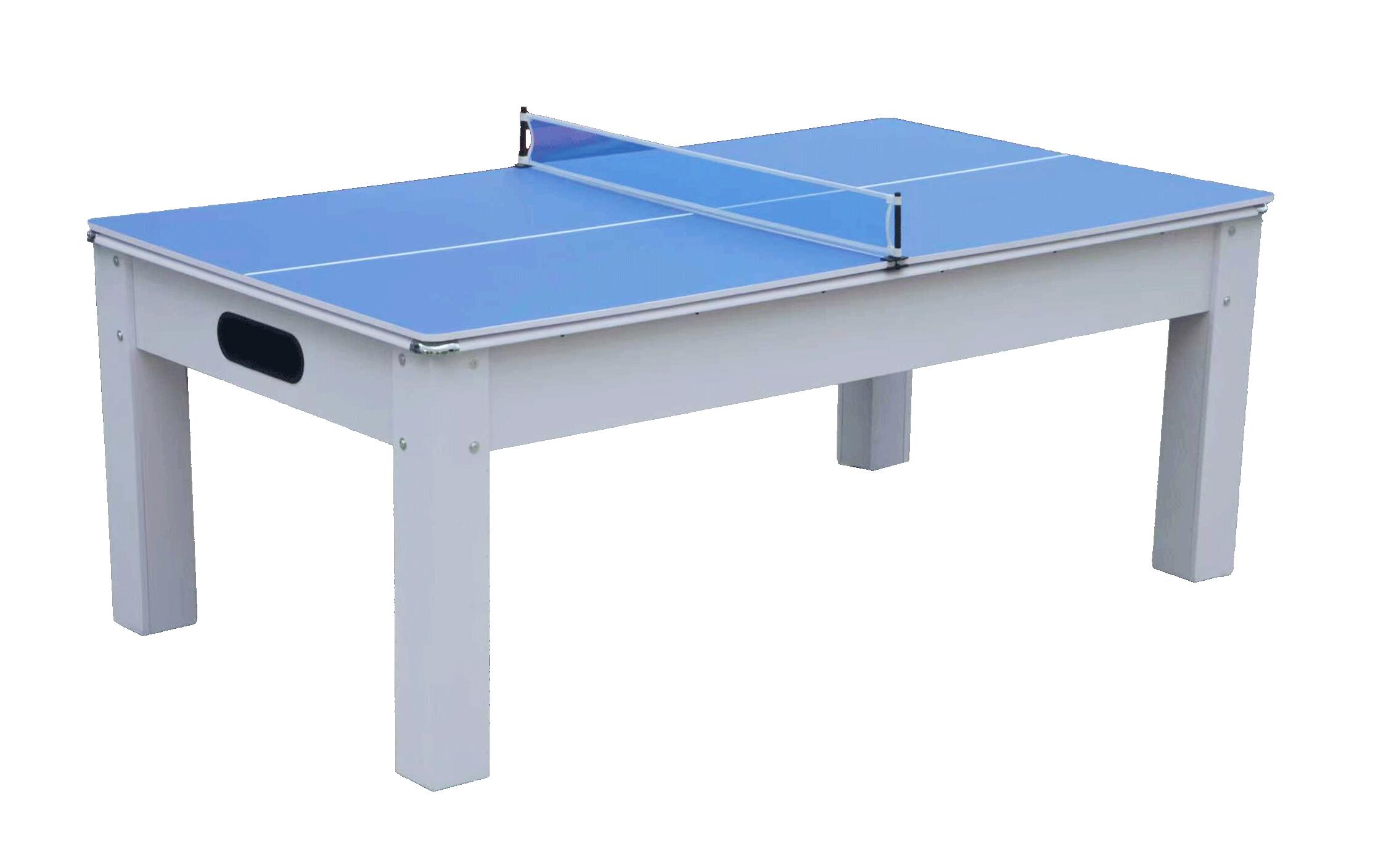 Table de billard blanche 3 en 1 3/3